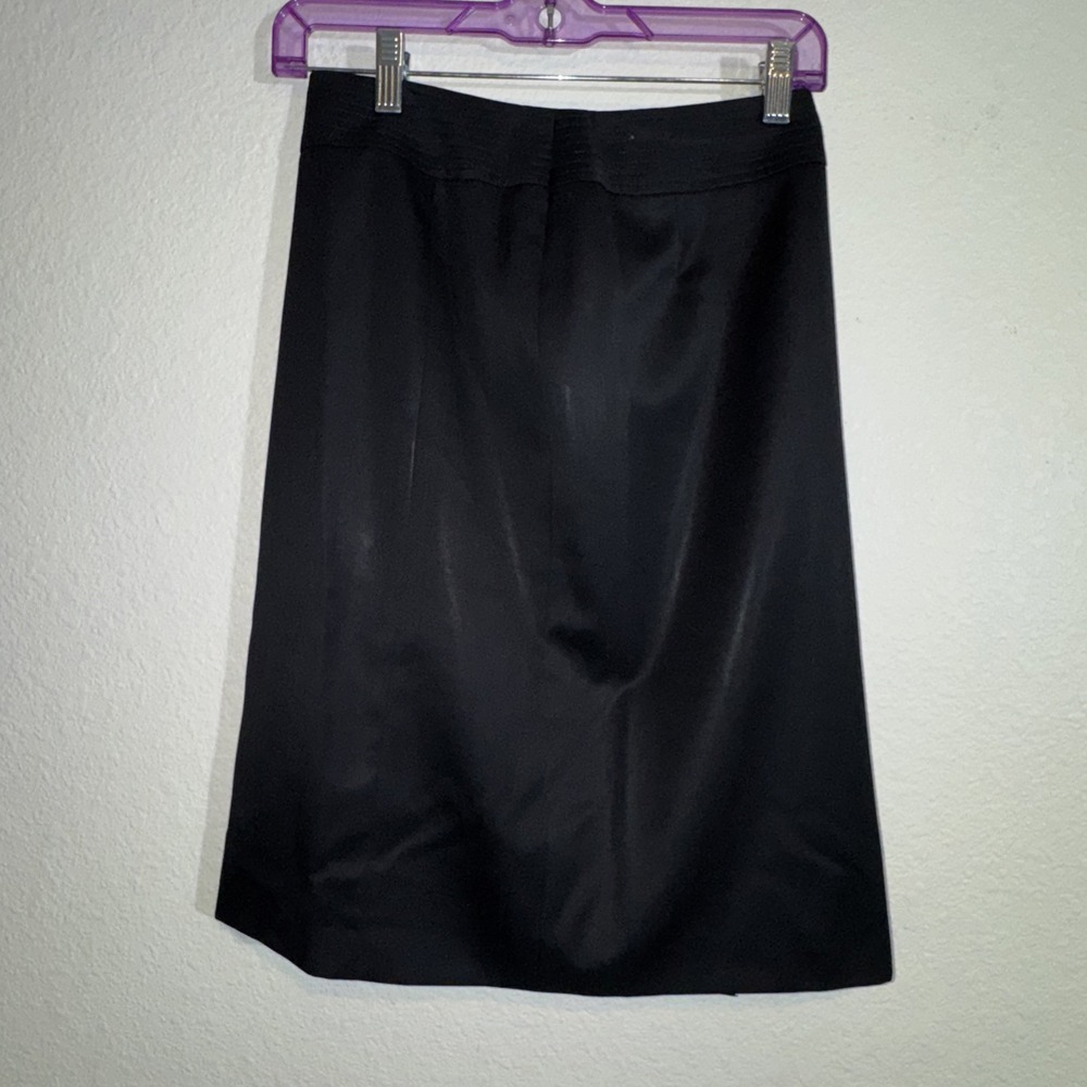 ESCADA Black Skirt Size 34 A-Line Slit